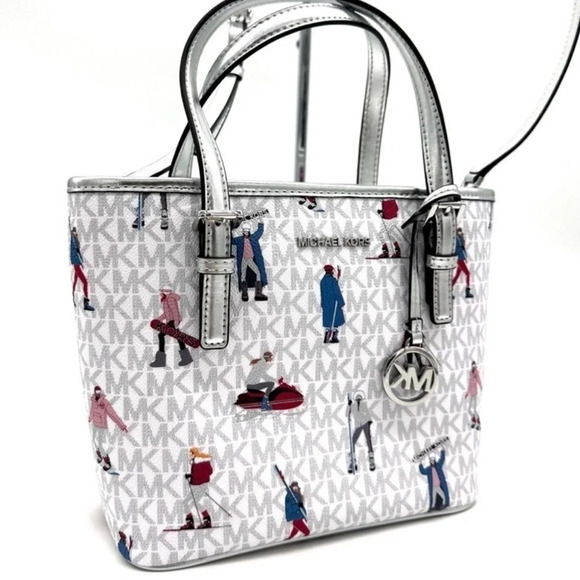 Michael Kors XS Girls Jet Set Saffiano Travel Bag (NWT) - Picture 1 of 11
